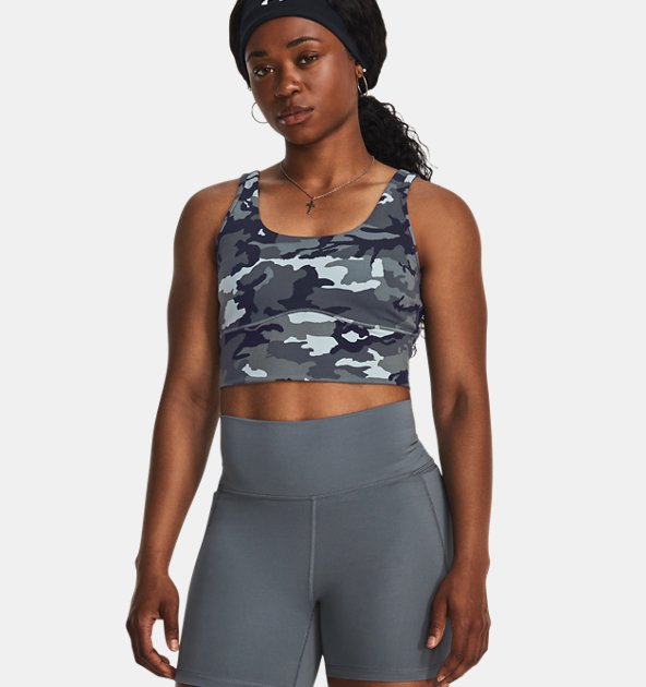 Under Armour Women's UA Meridian Fitted Printed Crop Tank